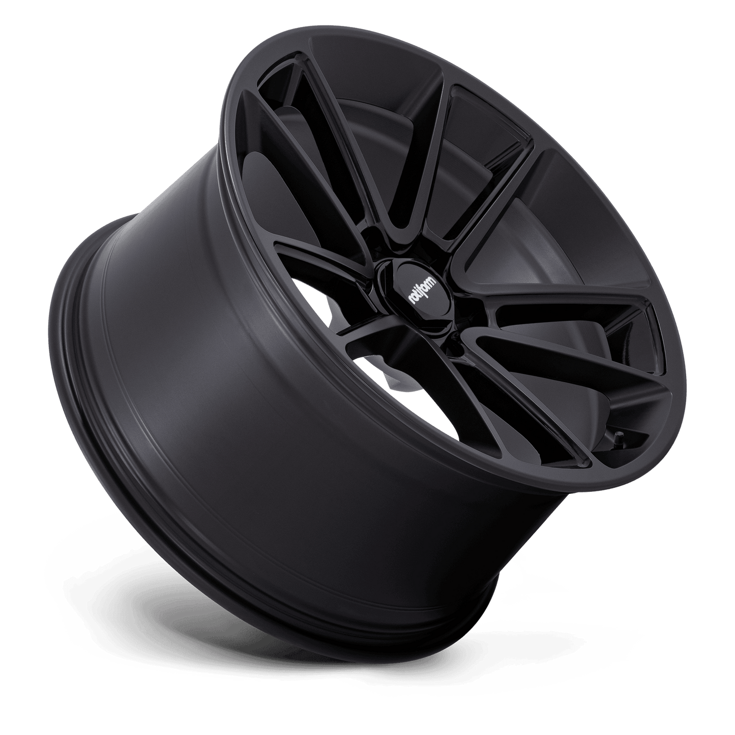 Rotiform BTL MATTE BLACK W/ BLACK CAP 22X11 +20 5X112