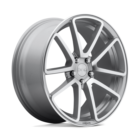 Rotiform SPF GLOSS SILVER MACHINED 18X8.5 +45 5X114.3